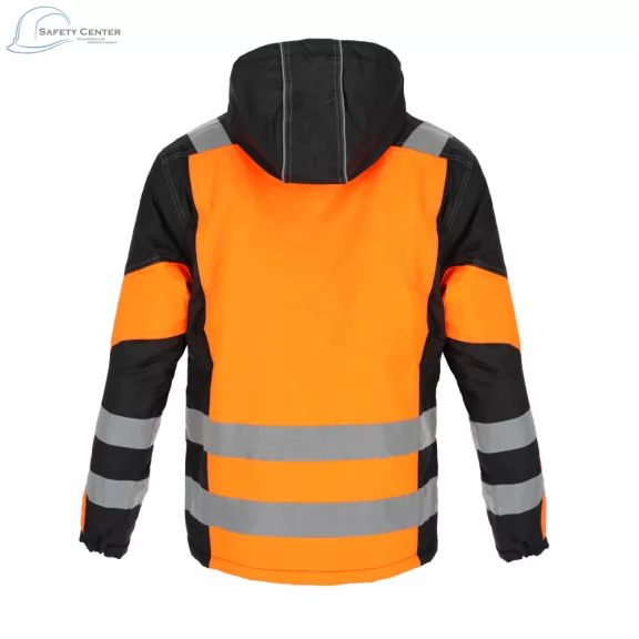 Jachetă reflectorizant, dacă lucrezi în construcții, dar este iarnă atunci soluția este: Procera Logic Orange  Mărimea L