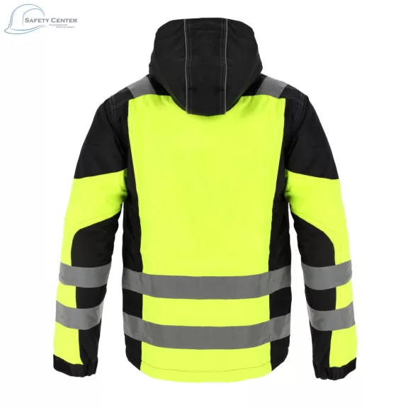 Jachetă reflectorizant, dacă lucrezi în construcții, dar este iarnă atunci soluția este: Procera Logic yellow  Mărimea L