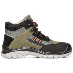   Bocanci de protecțe din piele întoarsă cu bombeu și lamelă NE-METALIC Procera Monte S1P