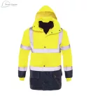 Jachetă de lucru reflectorizantă Procera Prolumo 5 in 1 HV, galbenă Mărimea M
