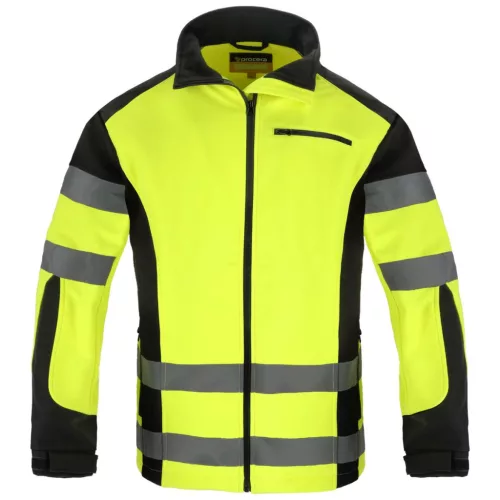 Procera Sniper fényvisszaverő softshell kabát szeles időre, XL méret