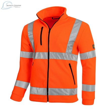 Jachetă polar reflectorizant Procera HV Orange 350G