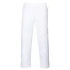 Căutați pantaloni confortabili și igienici pentru mediul alimentar? Portwest 2208 Pantaloni Brutar Albi