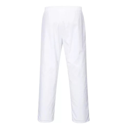 Căutați pantaloni confortabili și igienici pentru mediul alimentar? Portwest 2208 Pantaloni Brutar Albi