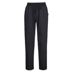   Pantalonii în care nu transpiri chiar și lângă foc! Portwest C076 Mesh Air Chef Negru