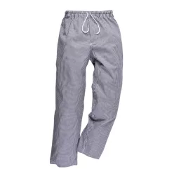   Hűvös és kényelmes nadrág igényes munkakörülményekhez – Portwest C079 Bromley Check Navy