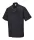 Modern stílusú, könnyű anyagú szakácsköpeny Portwest C733 Cumbria Chefs Fekete XS méret