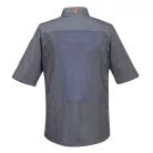 Tunica de bucătar cu care nu transpiri! Portwest C738 Mesh Air Pro S/S Gri
