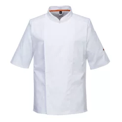   A szakácsköpeny, amelyben nem izzadsz! Portwest C738 Mesh Air Pro S/S Fehér XXS méret