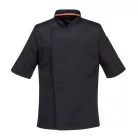Tunica de bucătar care te menține răcoros și confortabil Stretch MeshAirPro Negru