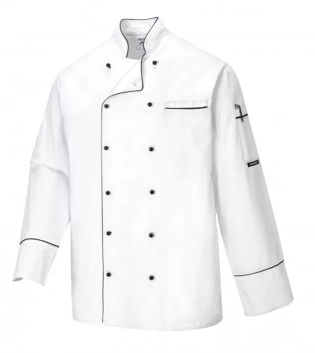 Portwest C775 – Cambridge Chefs szakácsköpeny, S-es méret