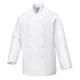 Tunica de bucătar care vei dori să o porți zilnic Portwest Sussex Chefs L/S Alb Mărimea XS