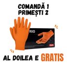 Mănuși de unică folosință Reis NITRIL RNITRIO GRIFF – 2 x 50 bucăți