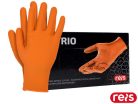 Mănuși de unică folosință Reis NITRIL RNITRIO GRIFF – 2 x 50 bucăți