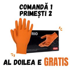   Mănuși de unică folosință Reis NITRIL RNITRIO GRIFF – 2 x 50 bucăți