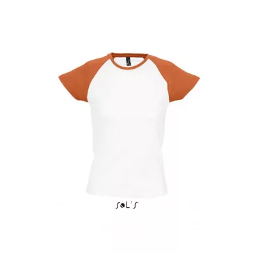   Sol's SO11195 MILKY WOMEN'S 2-COLOR RAGLAN SLEEVES T-SHIRT