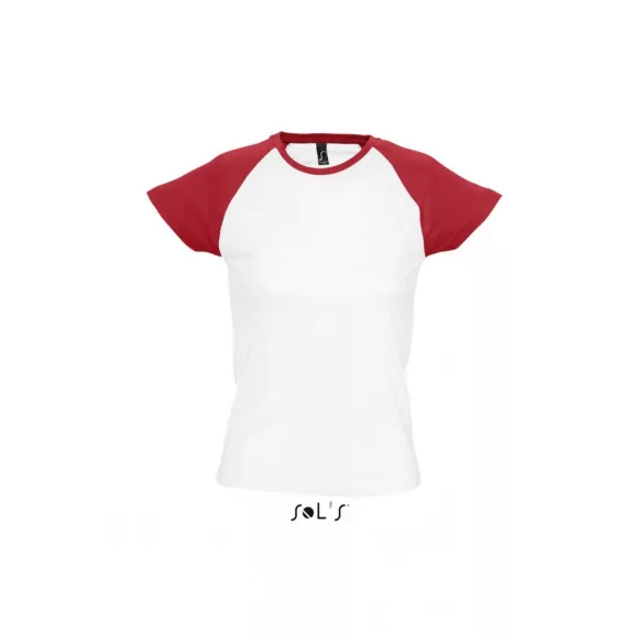 Sol's SO11195 MILKY WOMEN'S 2-COLOR RAGLAN SLEEVES T-SHIRT