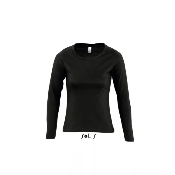 Sol's MAJESTIC - WOMEN'S ROUND COLLAR LONG SLEEVE T-SHIRT
