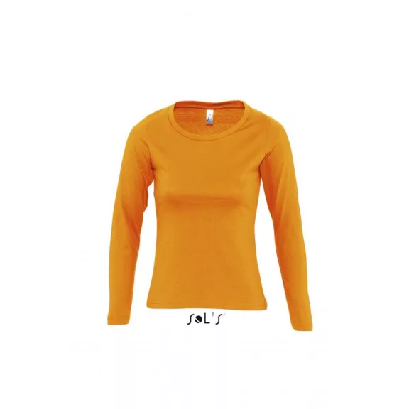 Sol's MAJESTIC - WOMEN'S ROUND COLLAR LONG SLEEVE T-SHIRT