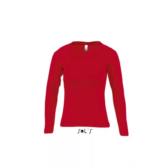 Sol's MAJESTIC - WOMEN'S ROUND COLLAR LONG SLEEVE T-SHIRT