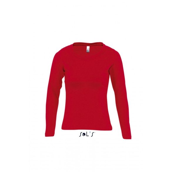 Sol's SO11425 MAJESTIC - WOMEN'S ROUND COLLAR LONG SLEEVE T-SHIRT