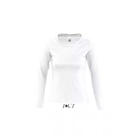 Sol's MAJESTIC - WOMEN'S ROUND COLLAR LONG SLEEVE T-SHIRT