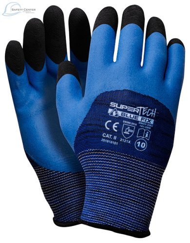 LINIA PREMIUM - Mănuși de protecție SUPER TECH BLUE FIX