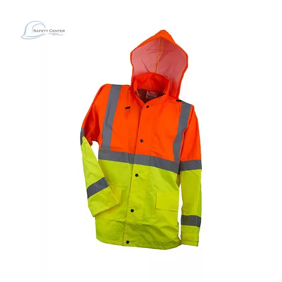 Jacheta reflectorizant Urgent cu doua culoare