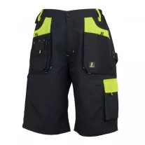 Pantantaloni scurti negru cu neon Urgent Y  
