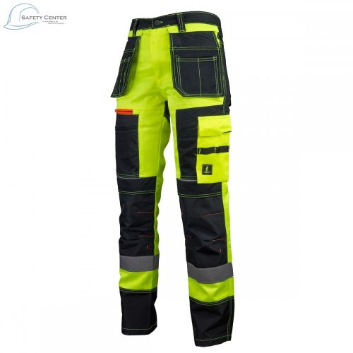 Urgent 715, Pantaloni de lucru cu elemente reflectorizante 280g Mărimea 48