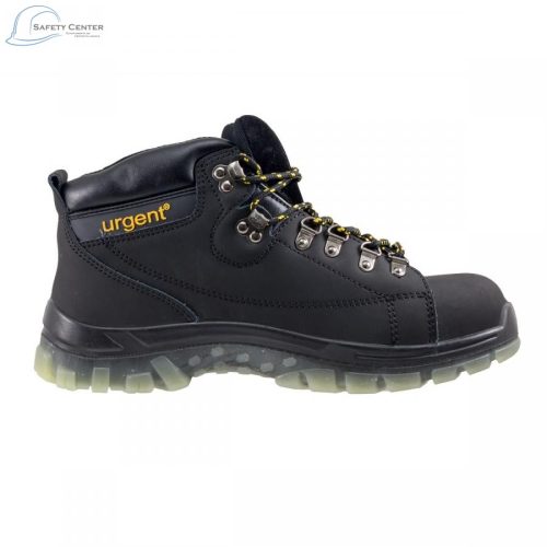 Urgent 114 S1, Bocanci de protectie cu bombeu metalic,anti static,din piele nubuck