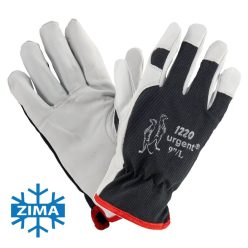   Mănuși din piele de capră îmblănit, pentru iarnă Urgent 1220