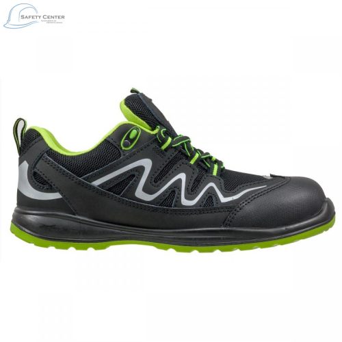 Urgent Lime 224 S1 Pantofi de protectie cu bombeu metalic talpa antiderapanta