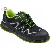 Urgent Lime 224 S1 Pantofi de protectie cu bombeu metalic talpa antiderapanta