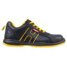 Pantofi de protectie din piele de vacă cu bombeu metalic, talpa antiderapanta Urgent 227 S1
