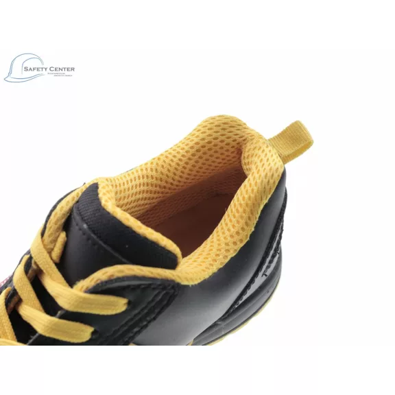 Pantofi de protectie din piele de vacă cu bombeu metalic, talpa antiderapanta Urgent 227 S1