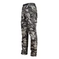 Pantaloni camuflaj Gri din 100% material natural Urgent 741