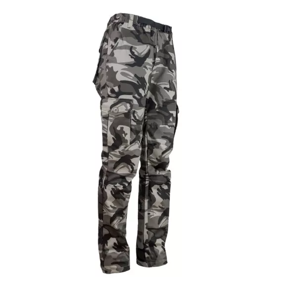 Pantaloni camuflaj Gri din 100% material natural Urgent 741 Mărimea 48