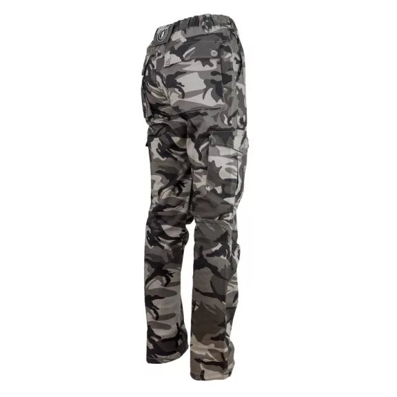 Pantaloni camuflaj Gri din 100% material natural Urgent 741 Mărimea 48