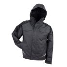 Hosszú derékú, szőrme szegélyű téli kabát Urgent 933