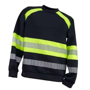   Bluză cu mânecă lungă cu benzi reflectorizante, groasă și călduroasă, Urgent 957 