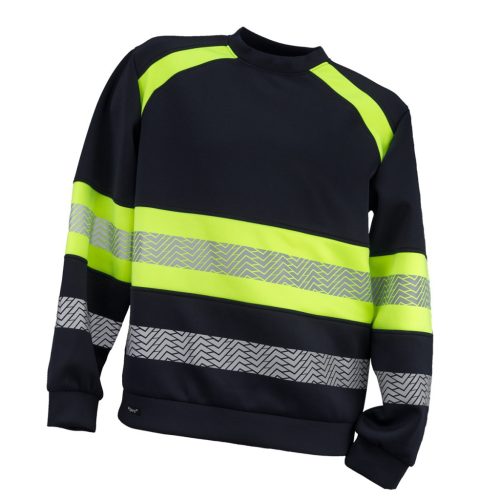 Bluză cu mânecă lungă cu benzi reflectorizante, groasă și călduroasă, Urgent 957 