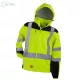 Sürgős: Hv-LX549 fényvisszaverő softshell munkakabát, XXL-es méret