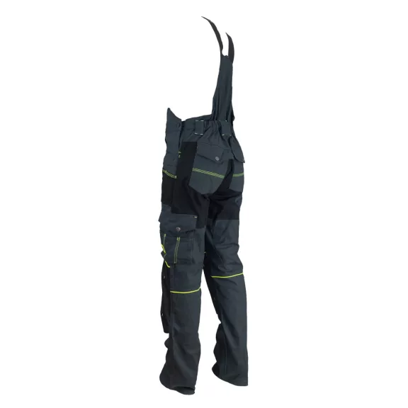 Cel mai confortabil și durabil pantaloni cu pieptar de lucru. Urgent S3