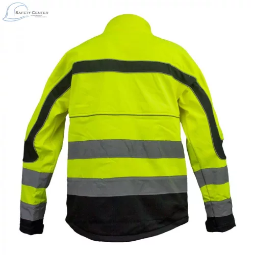Urgent Softshell jól látható kabát, M-es méret