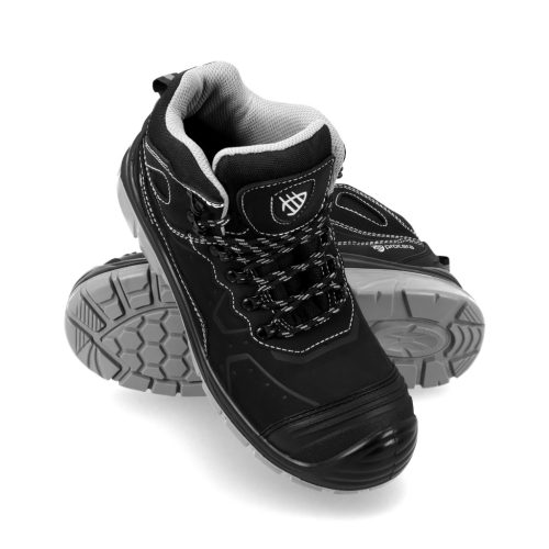 Victor S3 FO SR Hidrofób munkavédelmibakancs, kaplival és átszúrás elleni talpbetéttel, csúszásgátló, és szénhidrogénnek ellenálló talppal