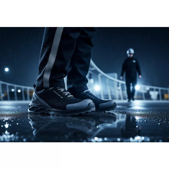 VM Dresden  Adidași de protecție ESD, cu sistem BOA ,supercomode, cu bombeu compozit și lamelă din kevlar rezistentă 