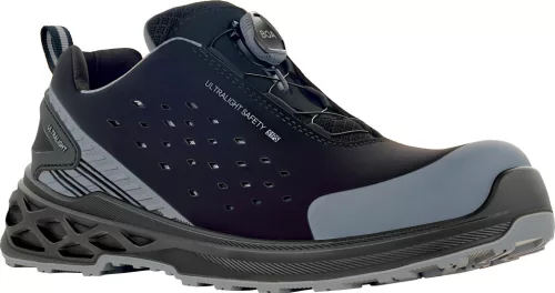 Adidași de protecție ESD, cu sistem BOA ,supercomode, cu bombeu compozit și lamelă din kevlar rezistentă 