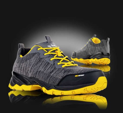 Adidași de protecție premium, ergonomici, cu bombeu și lamelă Georgia S1P SRA