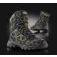 Bocanci de pază și protecție, fără bombeu, hidrofobă, impermeabilă, cu design camuflaj VM Nottingham O2 CI WR SRC